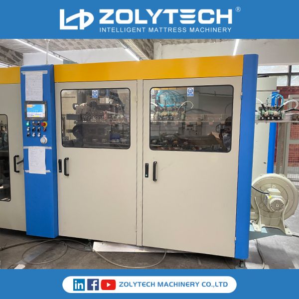 Computerized Pocket Spring Coiling Machine Non - Shuttle Working Pocket Spring