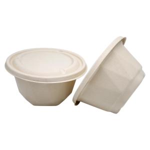 China Eco Friendly Compostable Sugarcane Bagasse 750ml Takeaway Bowls With Lids factory