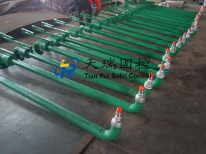 China Mud Tank System Drilling Rig Equipment Mud Gun With 3 High Speed Jet Nozzles factory