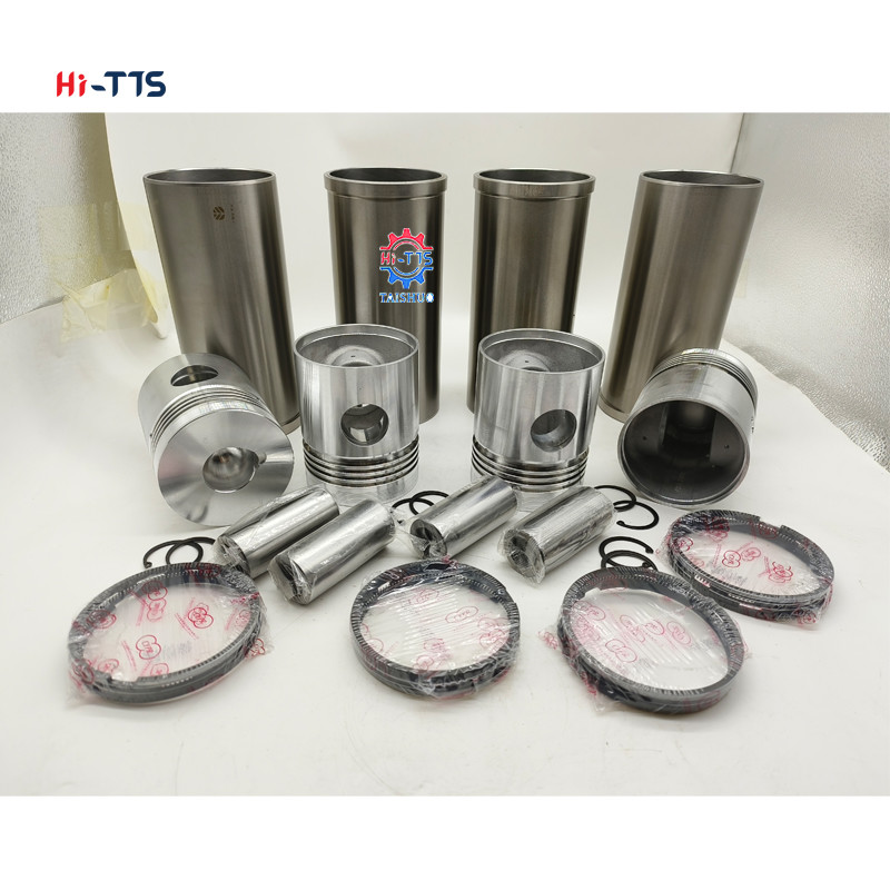 Shanghai 495A Tractor Piston Cylinder Liner Overhaul Kit Of Diesel Engine Parts