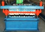 Double Layer Color Coated Roofing Sheet Steel Profile Roll Forming Machine