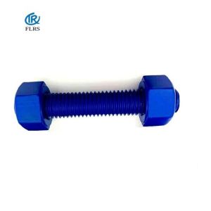 PFTE Coating Double Ended Bolt / A193B7 /A1942H XYLAN Stud Bolts