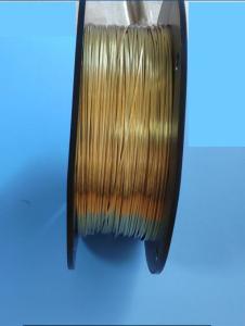 China Custom Ribbon Speaker Wire Conduct Electricity Copper Tape 1.0* 0.3 Mm factory