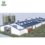 Prefabricated Design Automatic Egg Layer Poultry Farm Battery Chicken House