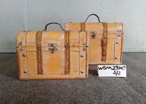 China ODM Decorative L36x27 Wooden Storage Trunk for home factory
