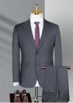 Regular Clothing Length Formal Men's Suits Woolen Slim Fit Single Breasted Suits