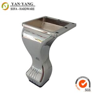 China 70mm high decorative modern furniture legs zinc alloy metal sofa legs SL-288 factory
