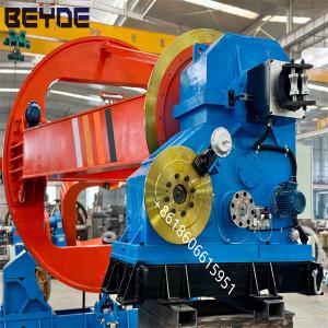 China JPD-3150 Drum Twister Machine For Stranding And Armouring Split Conductors factory