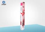 Lipstick Advertising Cardboard Display LAMA Screen Printing For Cosmetic Store
