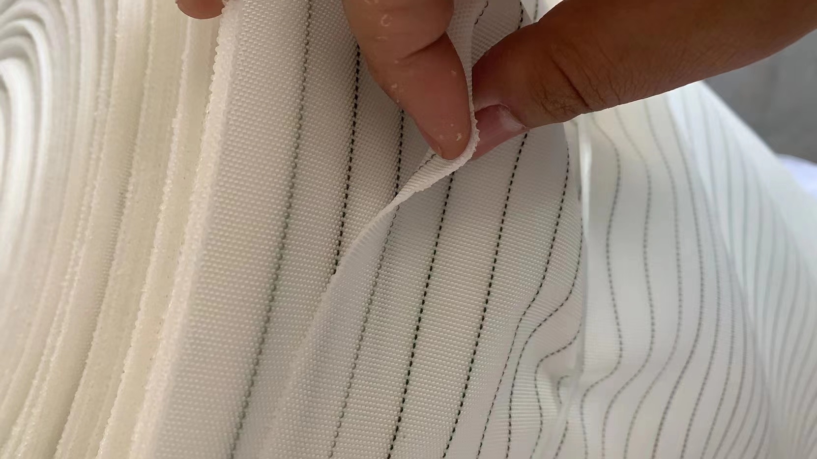 Monofilament Polypropylene Filter Press Cloth 250gsm For Solid Liquid Filtration