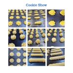Multidrop Petit Four Pastry Cheese Jenny Cookies Extruder Machine Single Phase