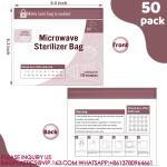 Microwave Baby Bottle Sterilizer Bags Steam Sterilizing Bags Baby Bottles Baby