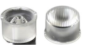 China 15x40 Degree Acrylic Light Lens Practical Dimmable 22x12mm High Bay factory