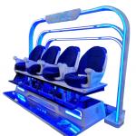 2022 Hot sale vr simulator 9d 4 seats virtual reality cinema for VR theme park