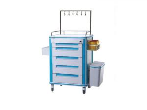 China Drug Deilvery Medical Equipment Trolley , Storage Box Medical Treatment Cart factory