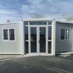 20 40ft Prefab Houses Four Bedrooms One Bathroom Luxury Expandable Container