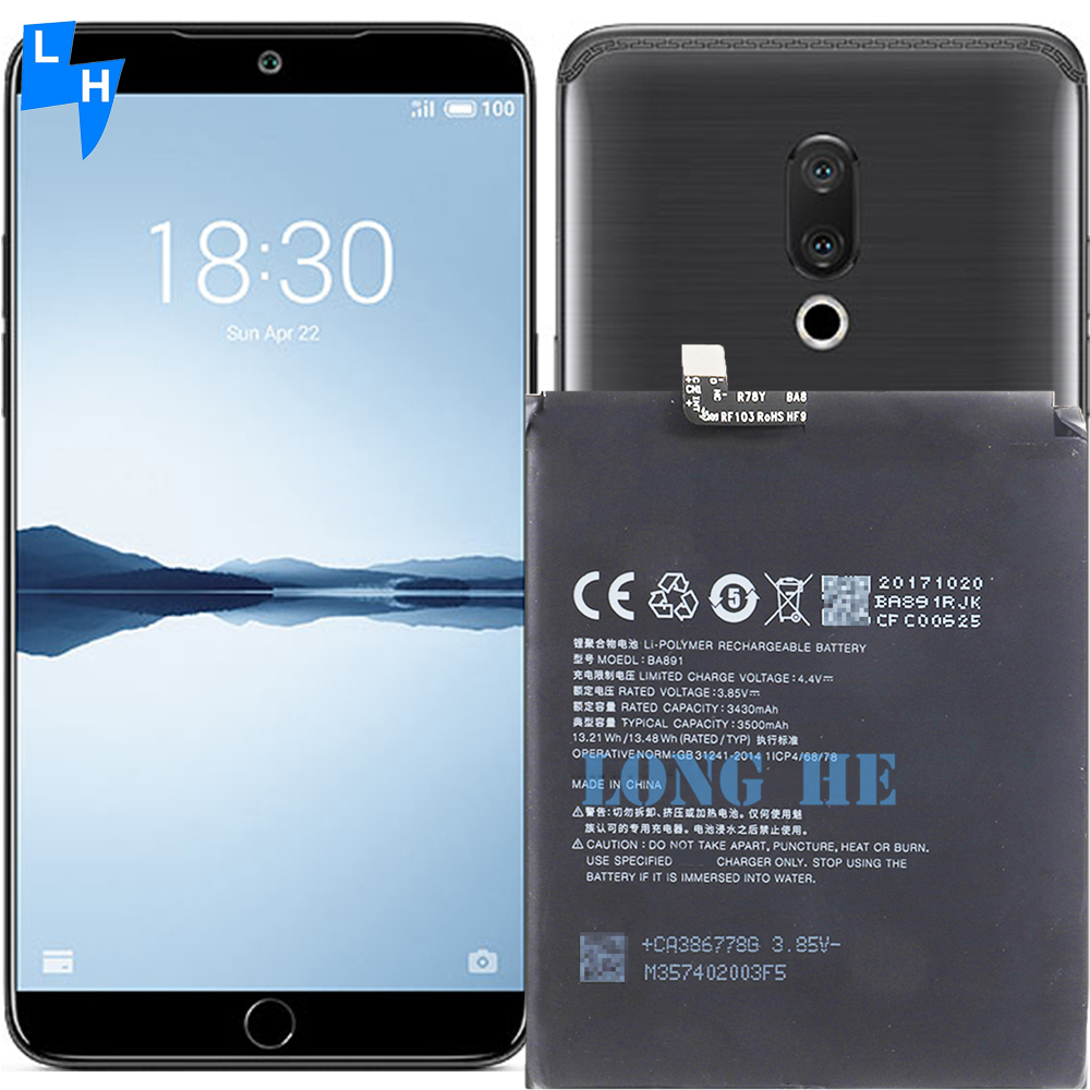 BA891 3500mAh 3.85V Lithium Ion Polymer Battery for Meizu 15 Plus 15 MeiLan 15Plus