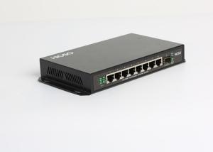 China CCC Certification 8 10/100M RJ45 ports Switch Hub Gigabit DC12V/1A factory