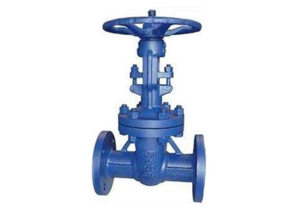 DIN Standard Cast Steel Gate Valve PN10 / 16 / 40 / 64 Pressure Handwheel