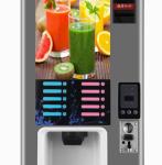 Juice Automatic Cold Drink Vending Machine Extractor Heating 1600W Cooling 150W
