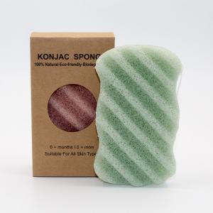 China OEM ODM Konjac Bamboo Body Sponge Soft Exfoliating Body Wash Sponge factory