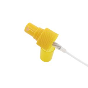 China Multi Usage Plastic 24/410 Yellow Bottle Mist Sprayer factory