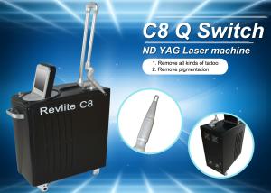 China 532nm Freckle Removal Q Switched Nd Yag Laser Machine / Skin Rejuvenation Machine factory
