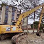 Used Komatsu PC200-7 Excavator With 18m Long Arm Reliable Heavy Machinery