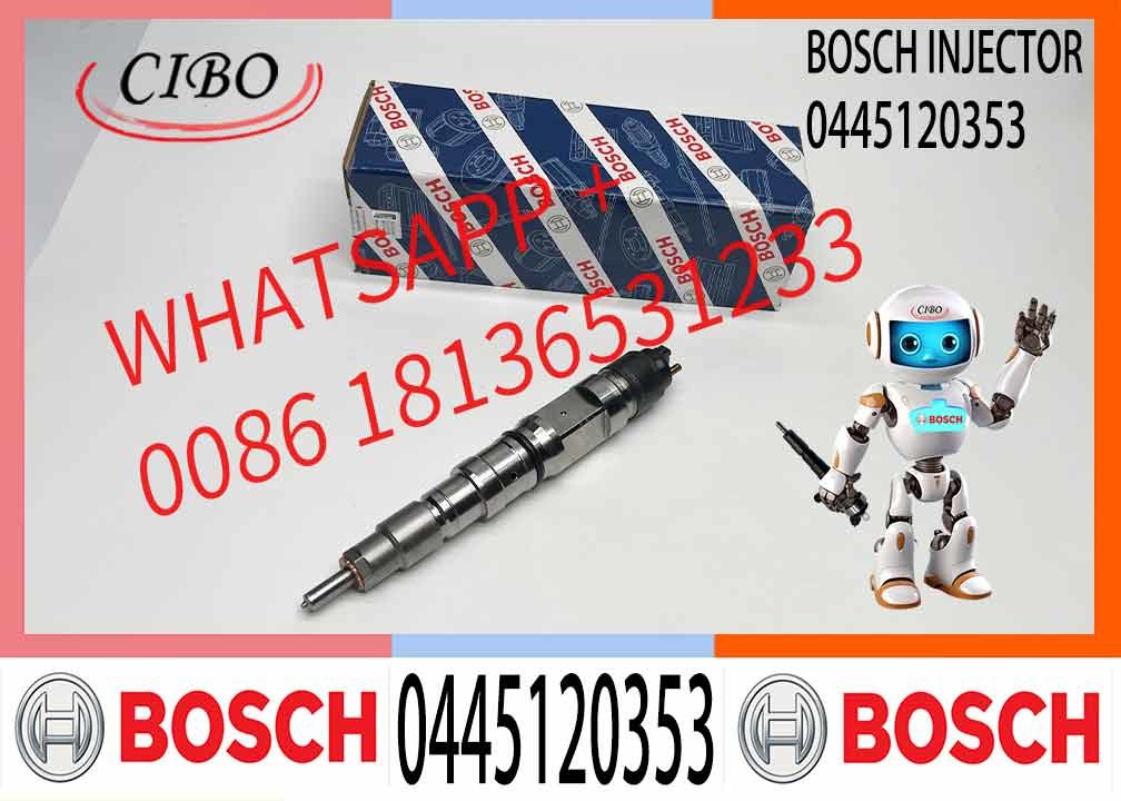 diesel fuel injector 0445120353 common rail injector 0445120353 for Bosch Cr Diesel Injector For Man
