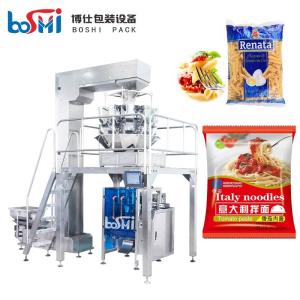 China 220V Vertical Packing Machine , Electrical Pneumatic Macaroni Packaging Machine factory