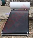 200L White Tank Flat Plate Solar Water Heater For Bathroom Heating , Washing /