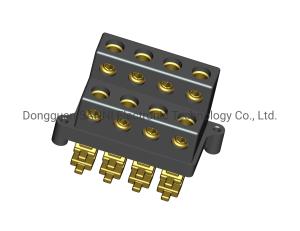 China Plastic PBT Barrier Terminal Block 3 Postions 2-22 Poles factory