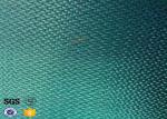 Green 430gsm Glass Fibre Cloth Coated PVC for Wedling Blanket Fireproof