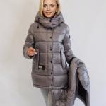 FODARLLOY 2022 Winter Coat Women Slim Snow Outwear Medium-long Wadded Jacket