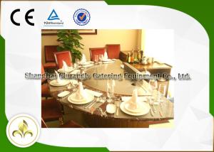 China Semi Circle Restaurant Hibachi Grill Japanese Cooking Table Basic Configuration factory