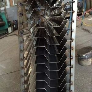 Vane Type Mist Eliminator PTFE PP RPP FRP With Vertical Gas Flow