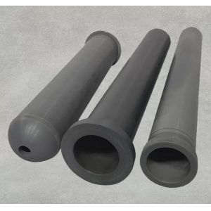 Customized Silicon Carbide Ceramic Pipe Burners Finned Radiant Tubes