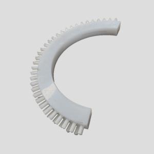 China Customized Industrial For Sewage Products Nylon Half Round Semicircle Brush factory