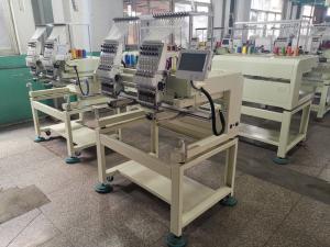 China High Efficiency Two Head Embroidery Machine With Dahao System factory