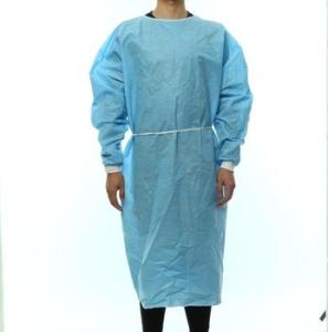 China Medical PP Non Woven Isolation Gown L - XXL Great Freedom Of Movement factory