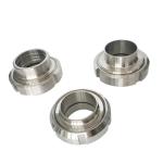 Customized Forged Stainless Steel Sanitary Pipe Fittings Weld Union Coupling for