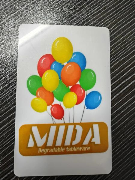 Recycled PVC Card Print Sheet 0.3mm Digital Printable Sheet PVC Card Plastic