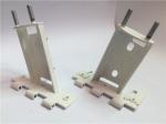 Stoving Varnish Metal Support Hinges Heavy Duty White Color Coating Surface