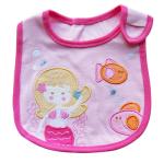 Lovely Princess Soft Cotton Baby Bibs Waterproof Saliva Towel Bib For Kid