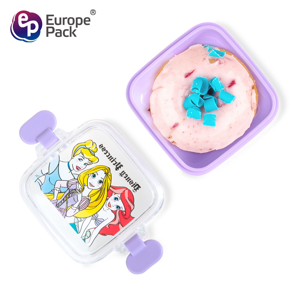 120ml 4OZ Childrens Plastic Lunch Box With Handle Reusable Lunch Containers