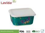 BPA Free Durable Bamboo Fiber Containers High Temperature Tolerance Dishwasher