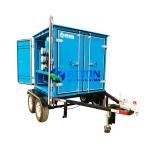 Mobile Trailer Type Transformer Oil Filtration Plant for Transformer Oil