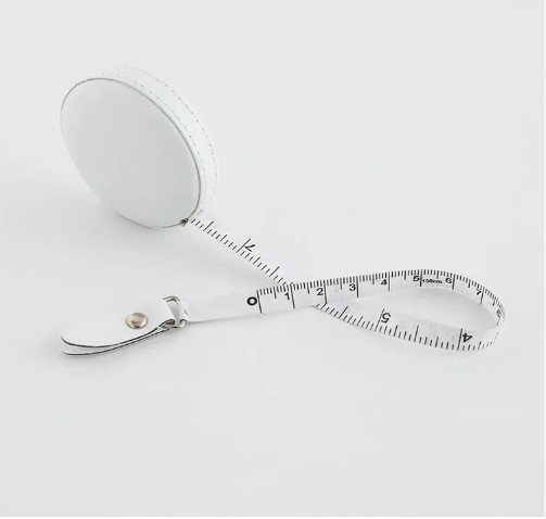 Sewing Tape Measure Leather Retractable Body Measuring Devices 150CM 60 Inch Custom Tailors PU Tape Measure