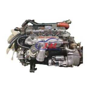Japan Second Hand Isuzu Engine 4JB1 / 4JB1T Turbo Diesel Engine