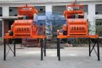 Horizontal Twin Shaft JS500 Concrete Mixer Reliable Performance Circuit